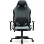 Herní židle Sracer R9P nosnost 140 kg šedá-černá látková