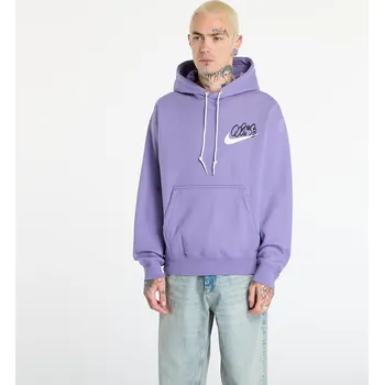 Pánská mikina Mikina Nike Solo Swoosh Men's Fleece Hoodie Dusty Amethyst M