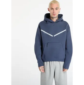 Pánská mikina Mikina Nike Tech Men's Pullover Hoodie with Reflective Accents Thunder Blue/ Black L