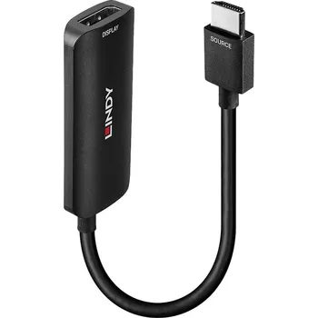 Počítač LINDY 38327 HDMI / DisplayPort konvertor [1x HDMI® - 1x DisplayPort] černá