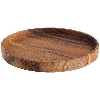 T&G WoodWare Podnos kulatý BAROQUE, pr.30cm, rustikální akát|TaG WoodWare