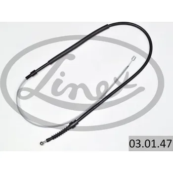 Lanko parkovací brzdy Tažné lanko, parkovací brzda LINEX 03.01.47