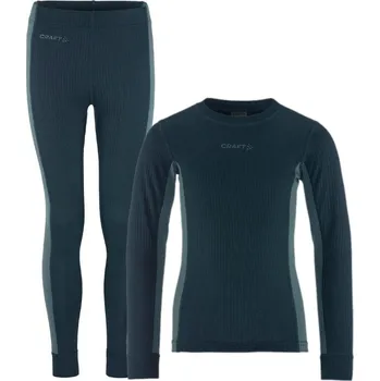 Dětské termoprádlo Set CRAFT CORE Dry Baselayer Junior modrá - 122/128