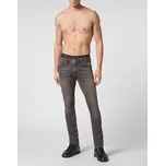 PHILIPP PLEIN Jeansy 67 Šedá Slim Fit 32