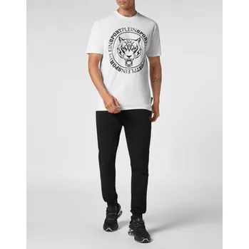 Pánské tričko Plein Sport T-Shirt 7845 Bílá Regular Fit S