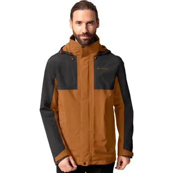 Cyklistická bunda VAUDE voděodolná bunda - ROSEMOOR 3in1 - hnědá/černá M