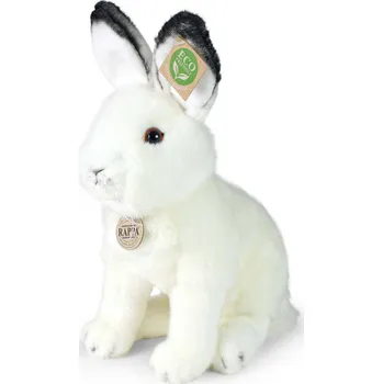 plyšák Rappa Plyšový zajíc polární sedící 30 cm - eco friendly