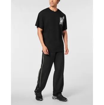 Pánské tričko Plein Sport T-Shirt 24063 Černá Regular Fit XL