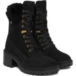 Tommy Hilfiger Kotníková obuv Th Shearling Lace Up Boot FW0FW08999 Černá 39
