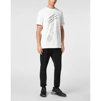 Plein Sport T-Shirt 22975 Bílá Regular Fit M