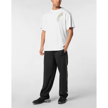 Pánské tričko Plein Sport T-Shirt 24083 Bílá Regular Fit M