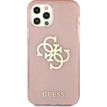 Mobilní telefon Guess Pouzdro pro iPhone 12 Pro Max růžová Nové