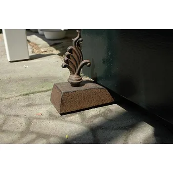 Zarážka na dveře BEST FOR BOOTS, hnědá, litina, 17 cm, (balení obsahuje 3 kusy)|Esschert Design