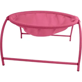 Pelíšek pro kočku Velmi kvalitní lehátko (houpací síť) pro kočky i malá plemena psů (43x43x24 cm) Barva: Růžová