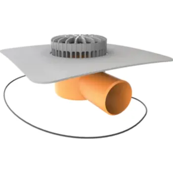 TOPWET Terasová vpust TWTE 50 V PVC