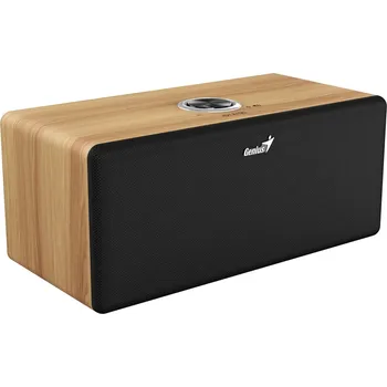 Bluetooth reproduktor GENIUS repro SP-HF505BT Pine Wood/ Bluetooth 5.3/ 20W/ barva světlé dřevo 31730056401