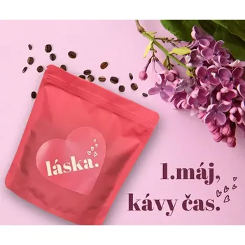 Káva Káva Láska v dárkové krabičce (Káva z lásky)