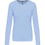 Dámské triko s dlouhým rukávem Kariban K383 Barva: Modrá nebeská, Velikost: XXL