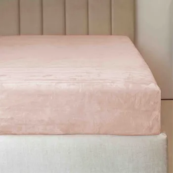 Prostěradlo Prostěradlo MIKROFLANEL č.27 šampáňo 90x200