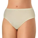 Andrie PS 1077 smetanové dámské kalhotky Barva: smetanová, Velikost: 5XL