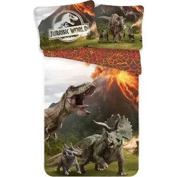 Povlečení Jurský Svět 140x200/70x90 cm