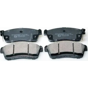 Brzdový systém Sada brzdových destiček, kotoučová brzda DENCKERMANN B111240