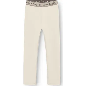 MINI A TURE Dětské funkční legíny MATLEEMA "Angora Cream" VELIKOST: 98/3 roky