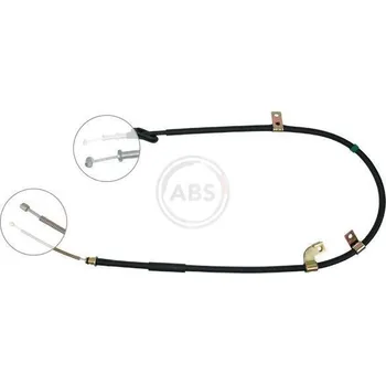Lanko parkovací brzdy Tažné lanko, parkovací brzda A.B.S. K15858