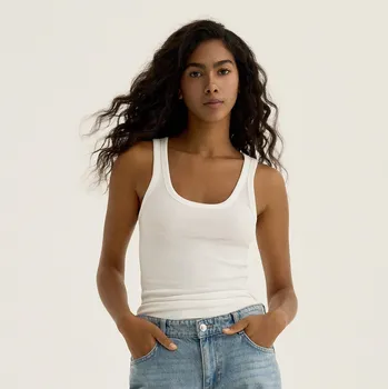 Reserved - Žebrovaný top 2 ks - černý - 193EY-99X - 193EY-99X-XS