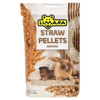 Podestýlka pro hlodavce Podestýlka slaměná, pelety LIMARA 7l/4,5kg