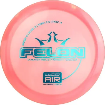 Disc golf Dynamic Discs FELON Lucid AIR Barva: Růžová, Váha: 157 g