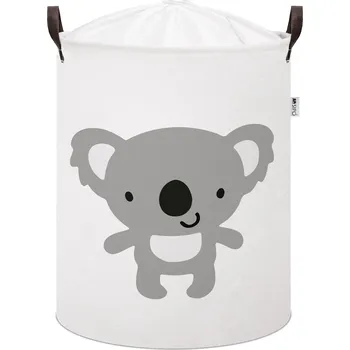 úložný prostor na hračky Sipo Koš na hračky se šňůrkou, skládací bavlněný / 43 l, Koala