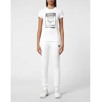 Pánské tričko Plein Sport T-Shirt 2125 Bílá Regular Fit XS