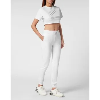 Pánské tričko Plein Sport T-Shirt 12967 Bílá Regular Fit M