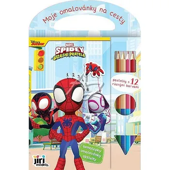 omalovánky Jiri Models 3968-4 Moje omalovánky na cesty Spidey