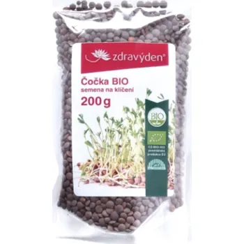 Pěstitelství BIO Semena na klíčení ČOČKA 200 g
