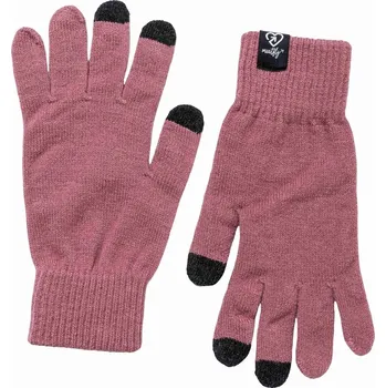 Módní doplněk Meatfly Dámské rukavice BOYD Dusty Rose Black + 2 měsíce na vrácení zboží