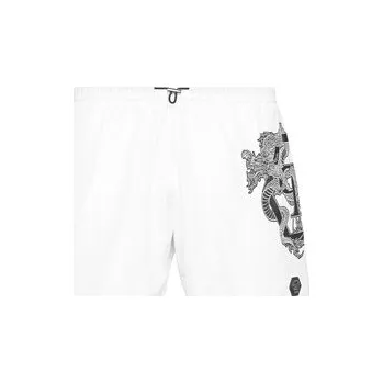 Dámské kraťasy PHILIPP PLEIN Šortky 23677 Bílá L