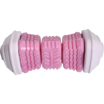 Hračka pro psa Hračka pro psy Bobby Onigiri růžová 14,5x6,5x6,5cm