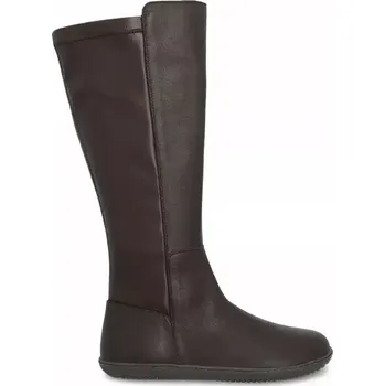 Dámská zdravotní obuv Groundies Groundies kozačky Mona Stretch čokoládové 38