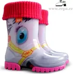 Dětské holínky DEMAR TWISTER LUX PRINT 0039 HA pony 34-35