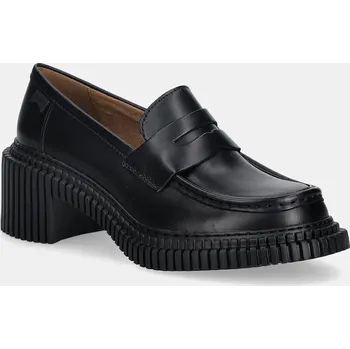 Dámské lodičky Kožené lodičky Camper Pix London černá barva, na podpatku, K201811-001 K201811.001 99X, EUR 41