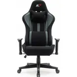 Herní židle Sracer R5P nosnost 130 kg černá-šedá látková