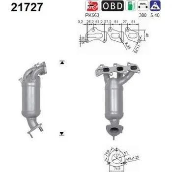 Katalyzátor Katalyzátor AS 21727