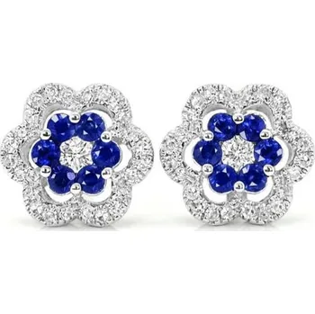 Šperk Safírové květiny s diamanty Enae