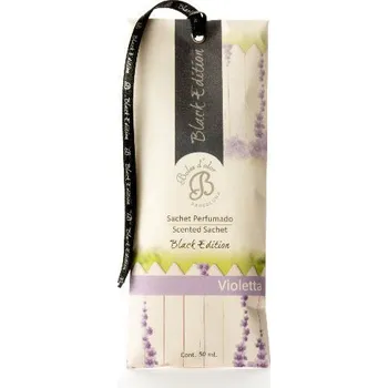 Boles d´olor Sáček parfemovaný BLACK EDITION, se stuhou, 7x17 cm Violetta|Boles Dolor