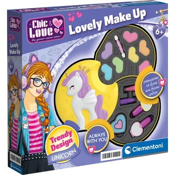 Přípravek na tvář Clementoni Sada make-up a krásy (kůň)