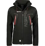 GEOGRAPHICAL NORWAY bunda pánská TECHNO softshellová S černá
