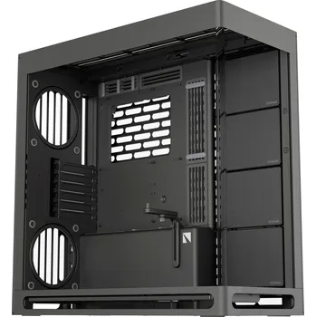 PC skříň HAVN HAVN HS 420 PC-Gehäuse, Midi-Tower, E-ATX, Tempered Glass - schwarz midi tower pouzdro, herní pouzdro, PC skříň černá