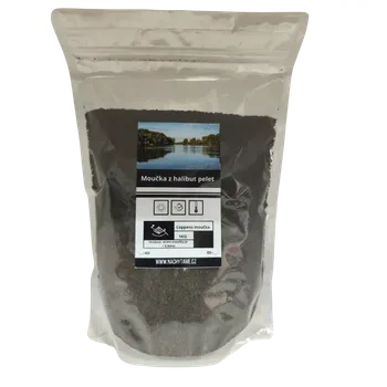 Halibut Super Crush – jemná směs < 0,8 mm, drcené halibut pelety, rybí moučky a oleje, 1 kg